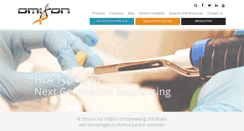 Desktop Screenshot of omixon.com